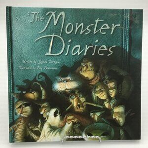 The Monster Diaries Hardcover Picture Book by Juciano Saracino